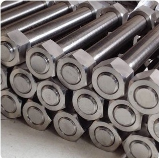 A182 F55 Super duplex Stainless steel Zeron 100-UNS S32760 Stud bolts