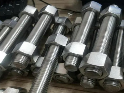 ASTM B564 17-4PH S17400 full threaded stud bolts-Alloy 630 1.4542 Stud Bolt