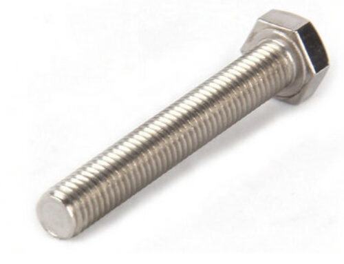 DIN 933 HEX BOLTS,AISI 316L, ASTM A193 GRADE B8M HEX BOLT