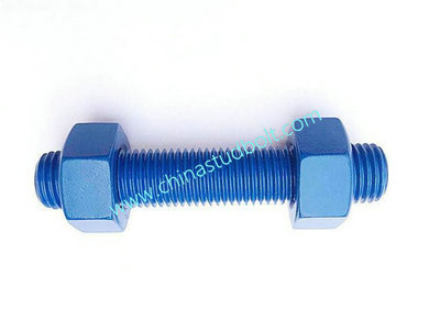 FCC PTFE Xylan 1070 coated A193 B7 Stud bolt