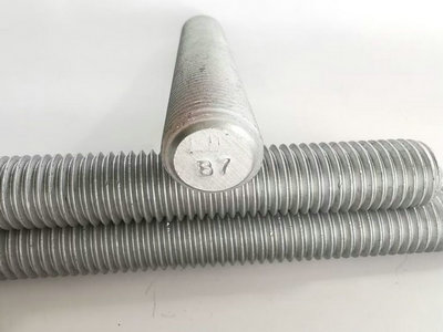 Hot dip galvanized A193 B7 stud bolt