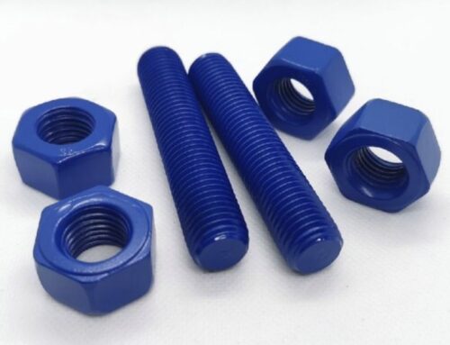 Ceramic SermaGard 1105 + PTFE SermaGard 1280 Coated Stud bolt