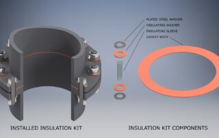 Flange Insulation Kit Type F for Raise Face Flanges