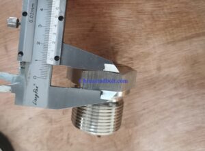 ASTM A350 LF2 Hex Head Shoulder Plug for Heat Exchanger