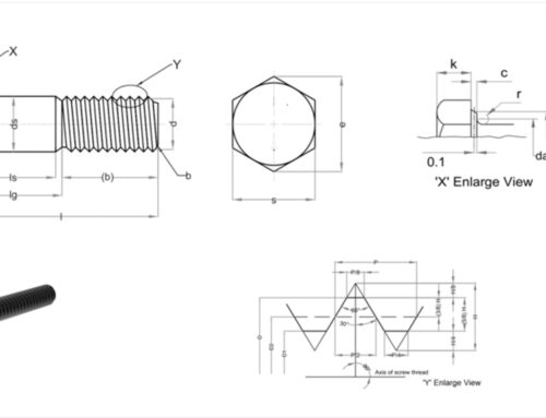 DIN 931 Hex Bolt Hexagon head bolts with shank