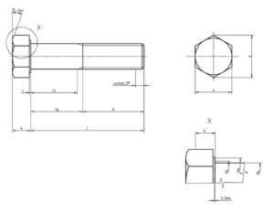 DIN 931 Hexagon head bolts