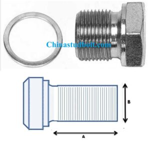 Hex Head Shoulder Plugs for Heat Exchangers